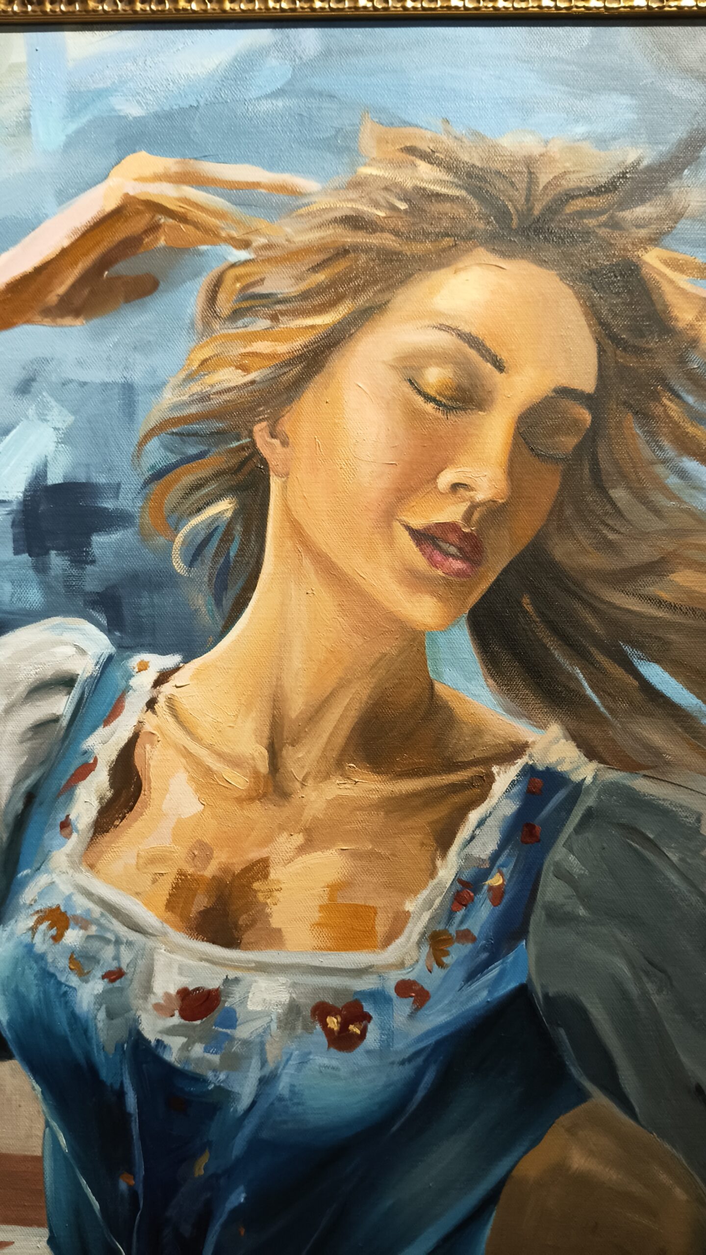 portret olejny